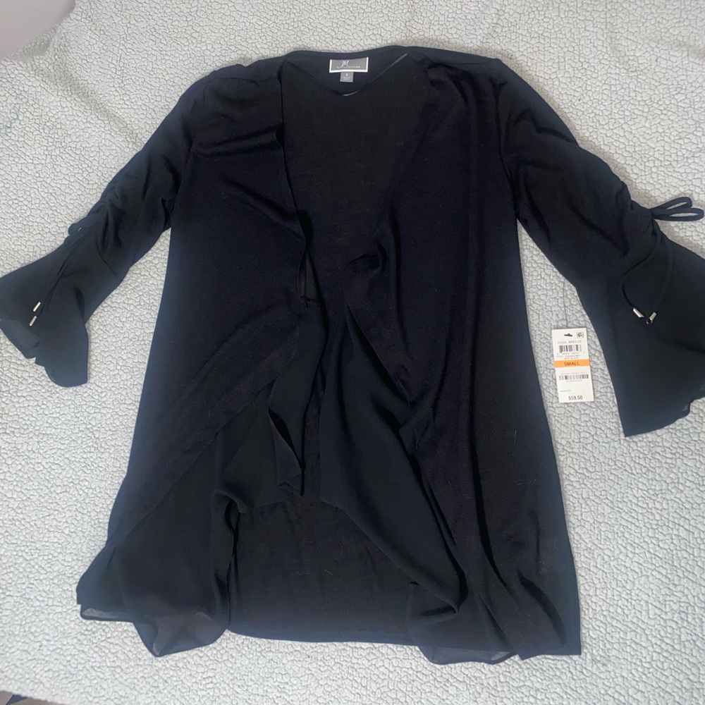 JM COLLECTION CARDIGAN - SMALL- NWT